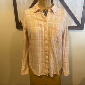 Rails peach powder, hunter Plaid Shirt